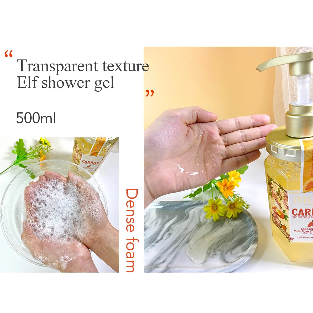 Moisturizing Shampoo Bath Foam Gel