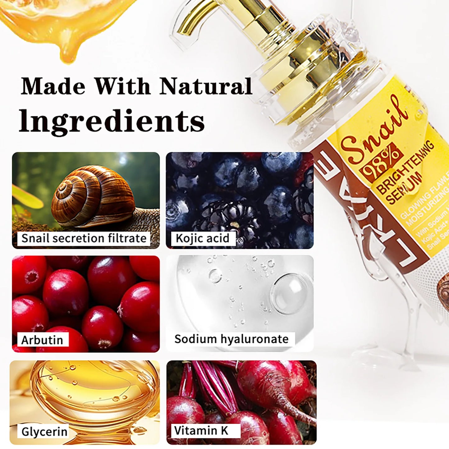 120ml Whitening Snail Serum