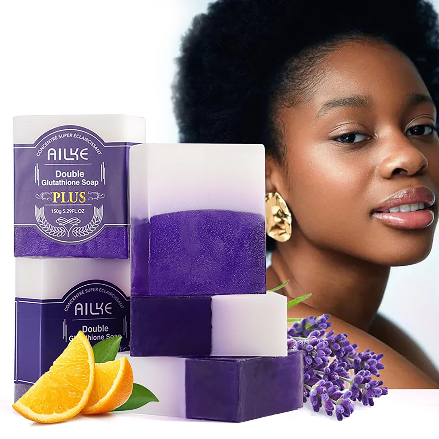 Glutathione & Lavender Lightening Soap Bar
