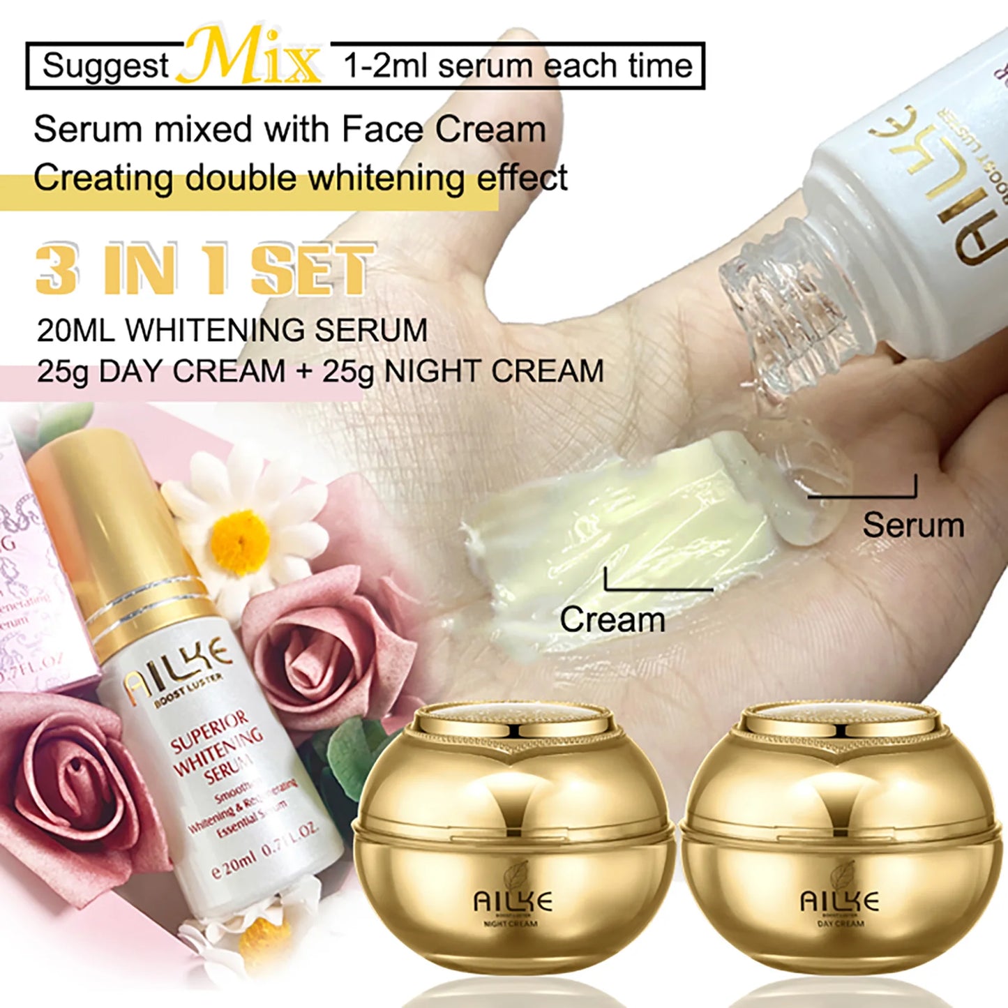 Vitamin C Brightening Moisturizing Beauty Sets