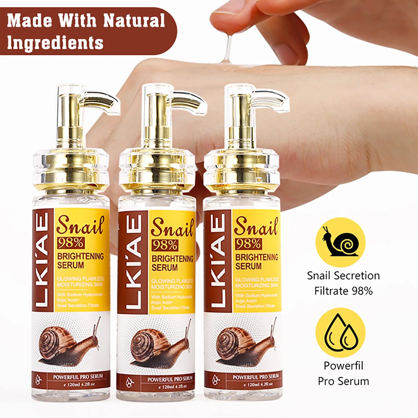 120ml Whitening Snail Serum