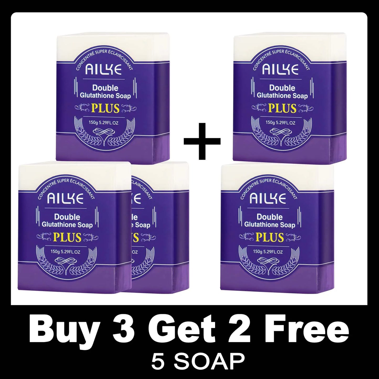 Lightening Soap Bar, With Organic Glutathione & Lavender