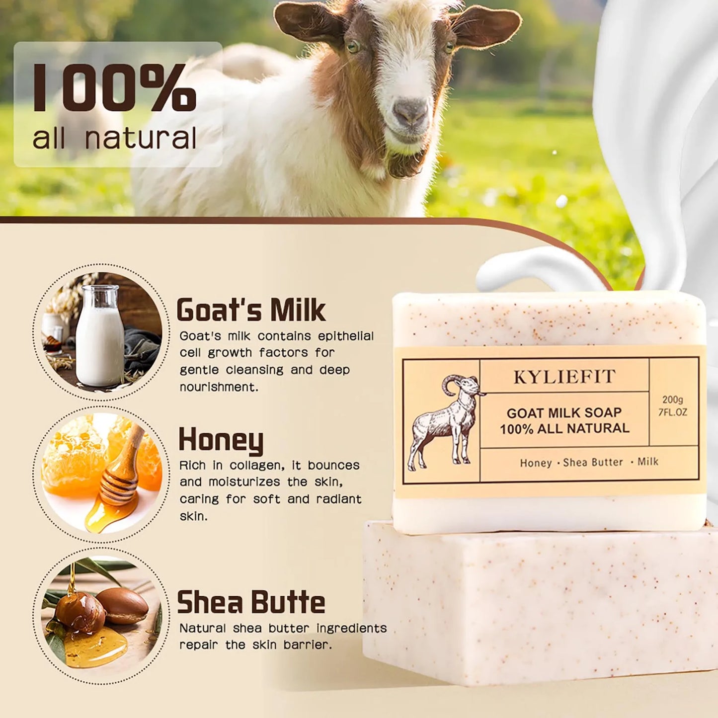 Organic Goat Milk Soap Bar