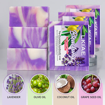 Natural Fresh Lavender Oil Soap Bar
