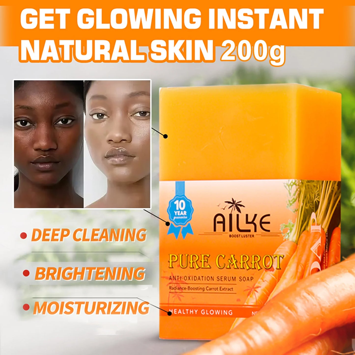 Carrot Anti-Oxidation Serum Soap