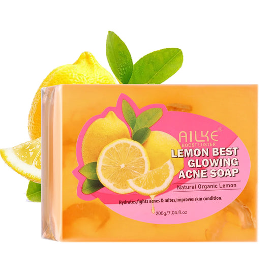 Natural Lemon Soap, Brightening Bar
