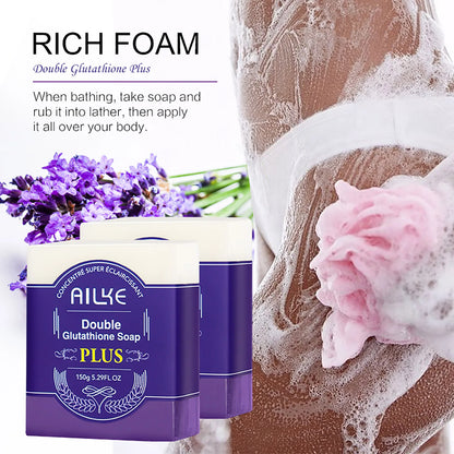 Lightening Soap Bar, With Organic Glutathione & Lavender