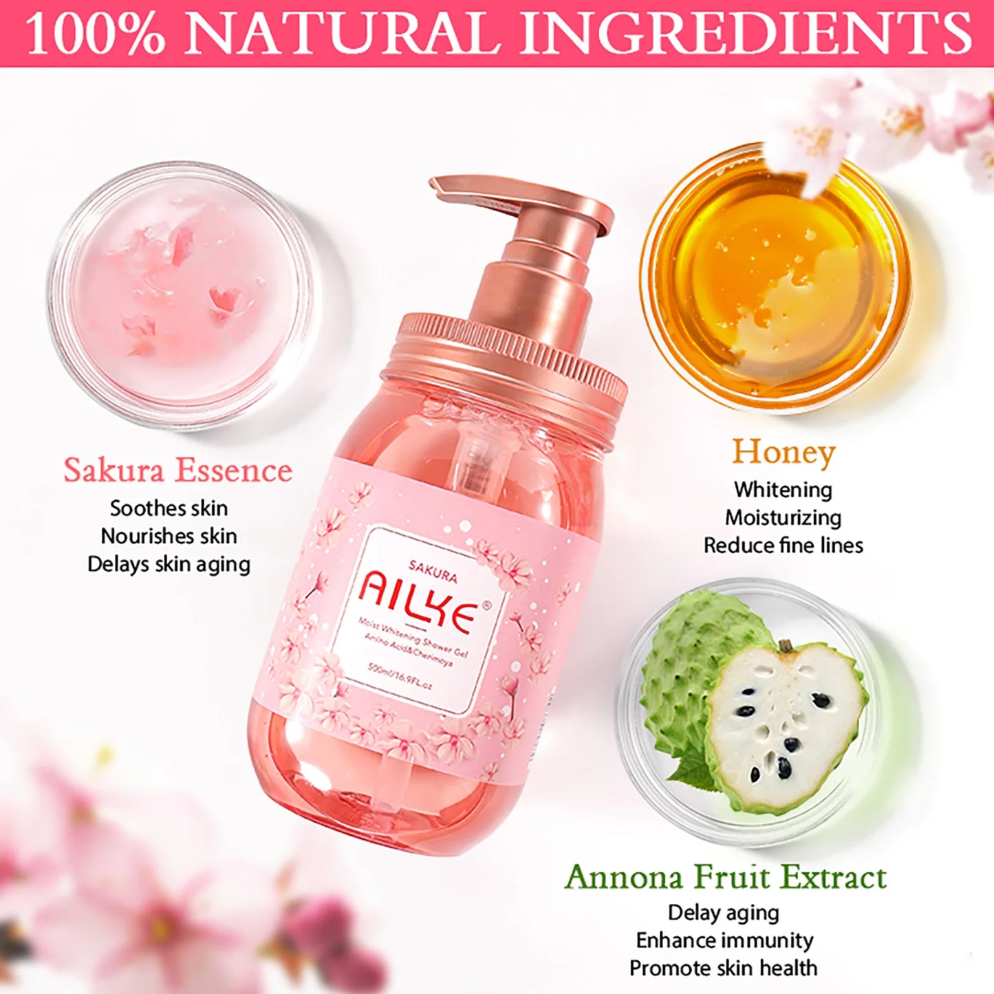 Cherry Blossom Shower Gel
