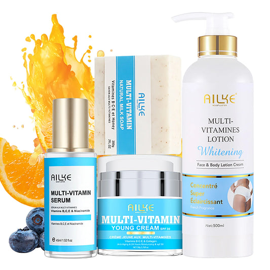 Natural Multi-Vitamin Skin Care Set