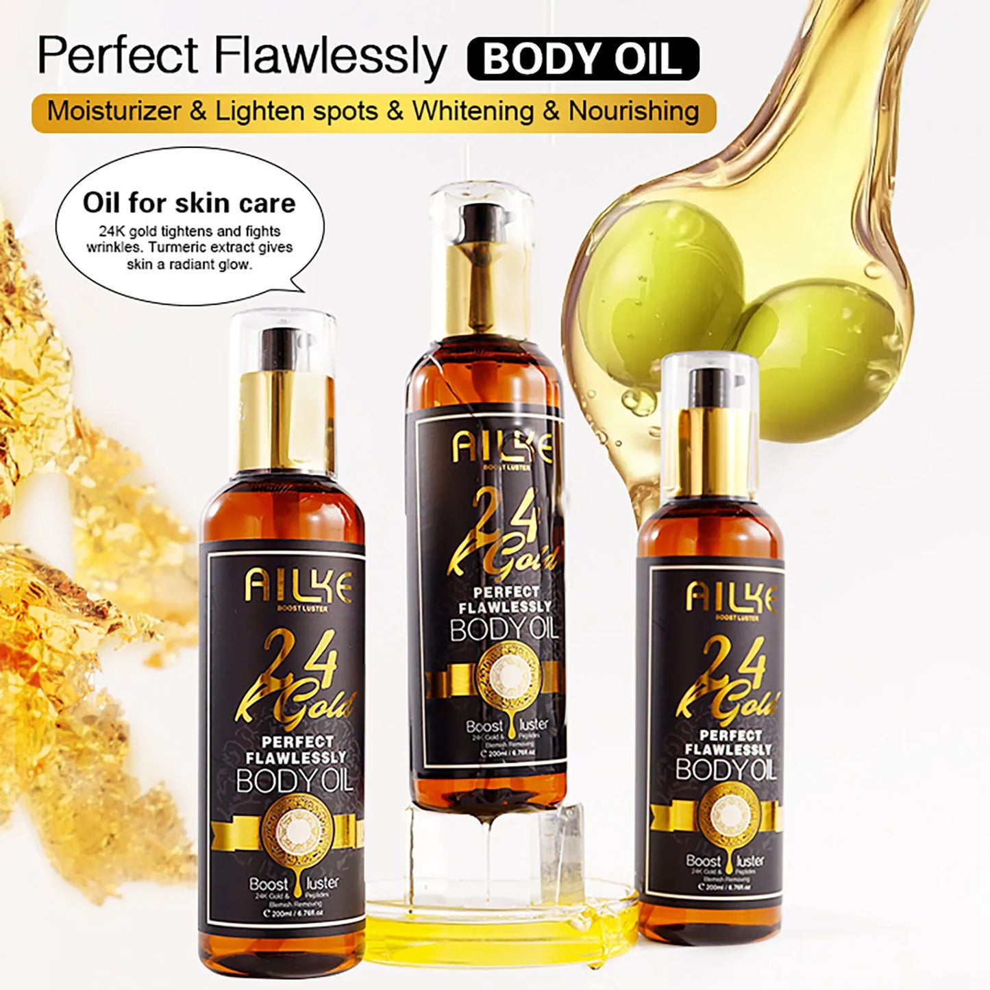 24K Glod Flawlessly Skin Care Set