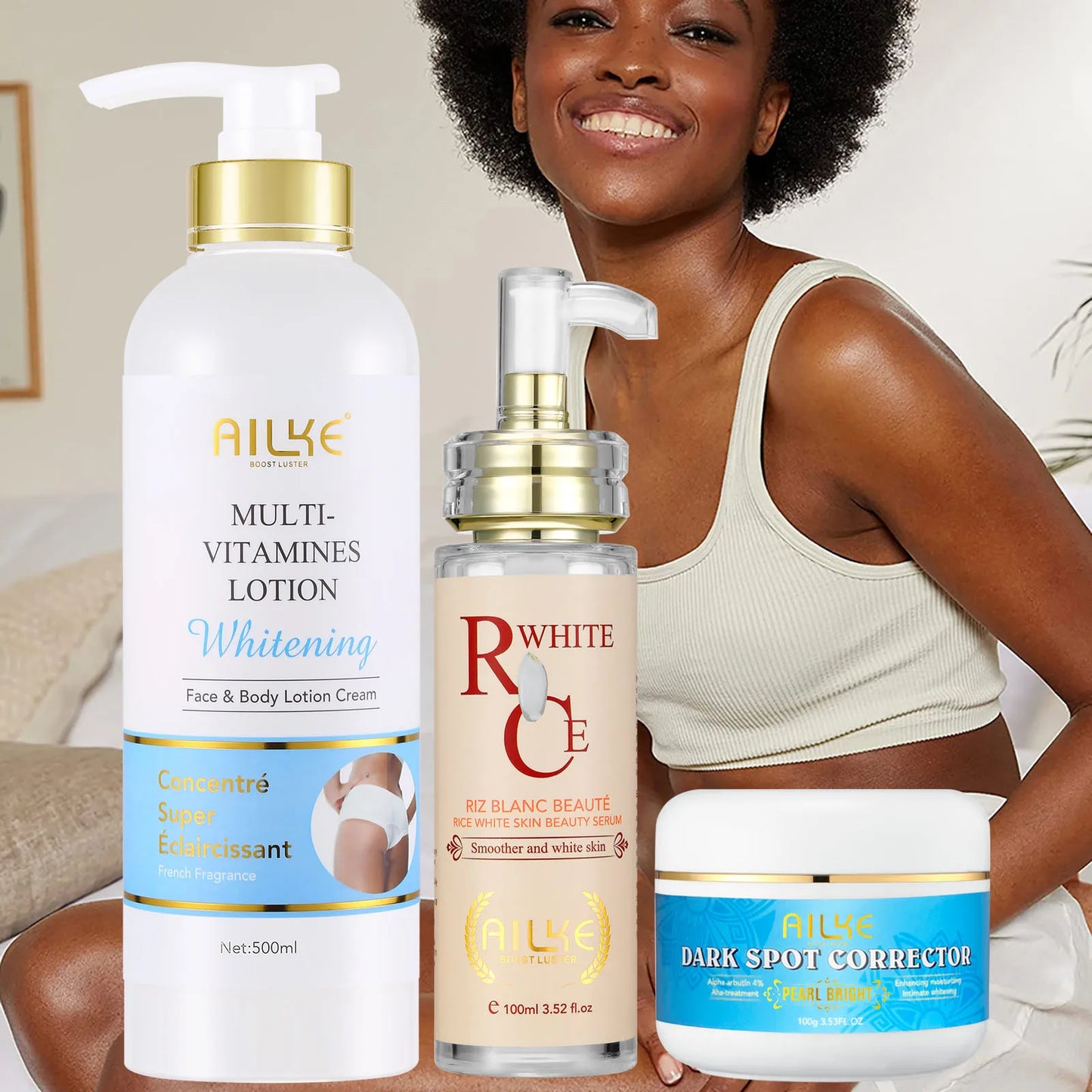 Whitening Body Lotion With Vitamins