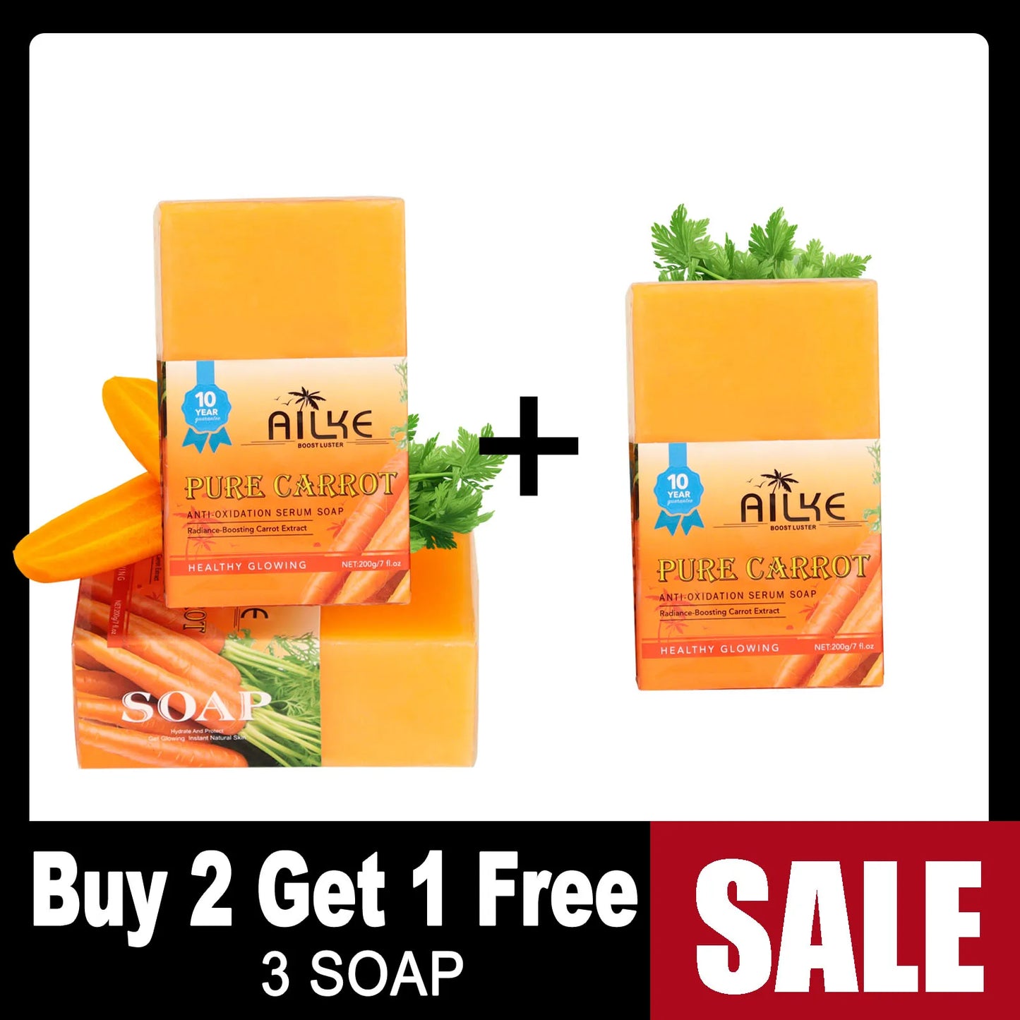 Carrot Anti-Oxidation Serum Soap
