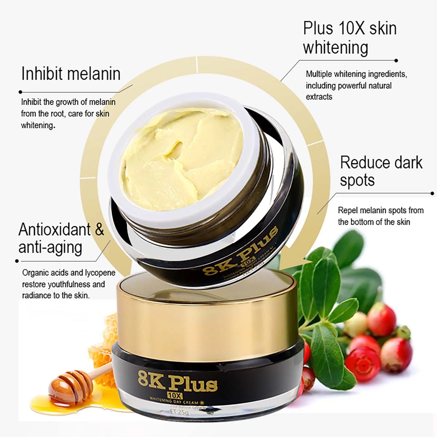 Antioxidant, Reduce Dark Spots Whitening Face Cream