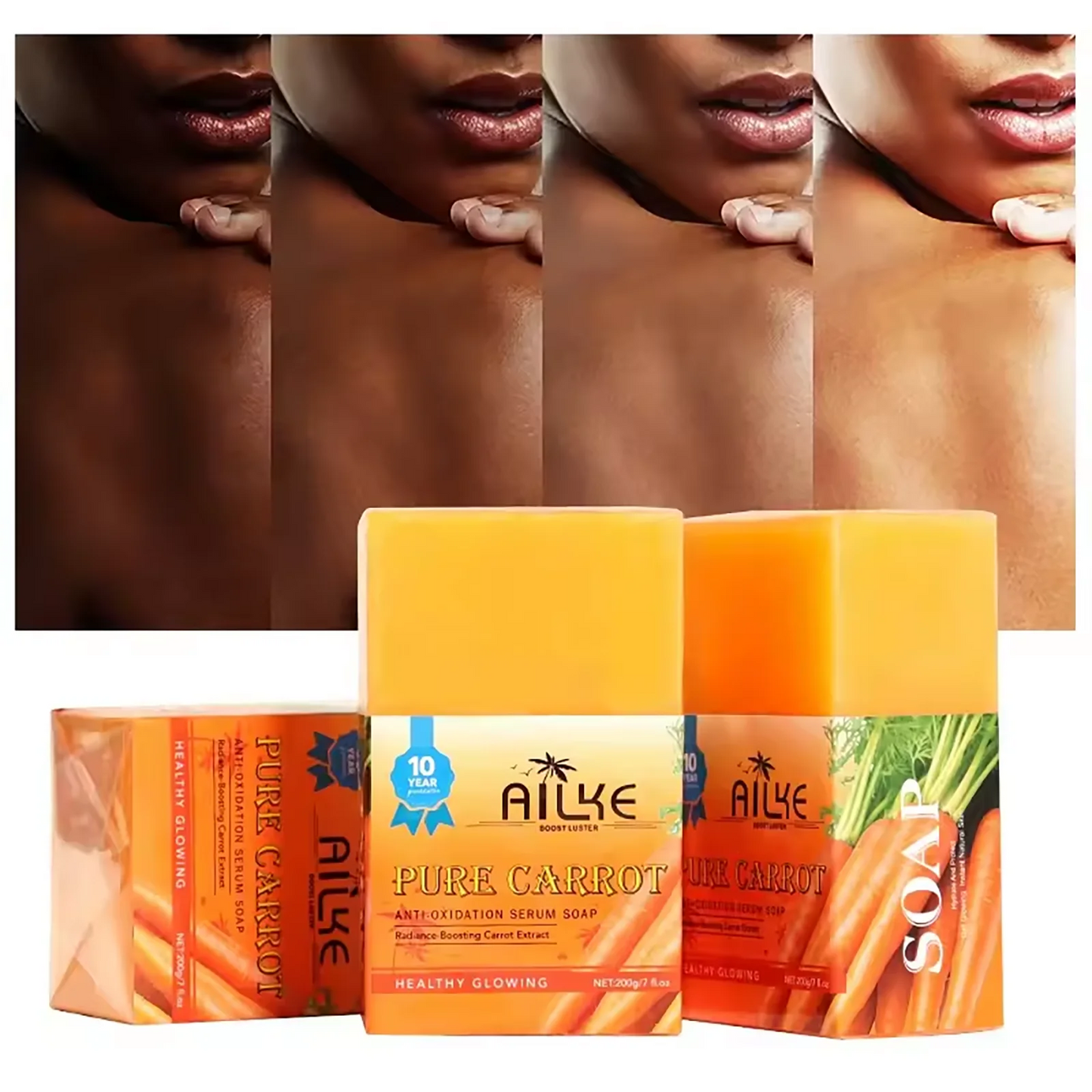 Carrot Anti-Oxidation Serum Soap