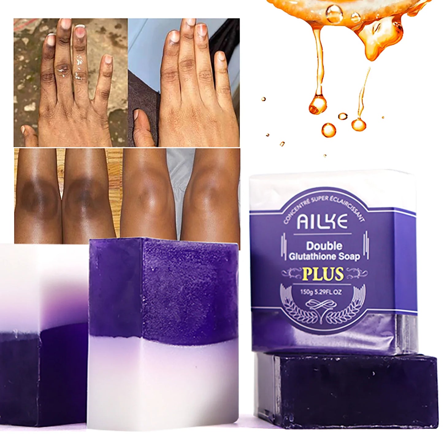Lightening Soap Bar, With Organic Glutathione & Lavender