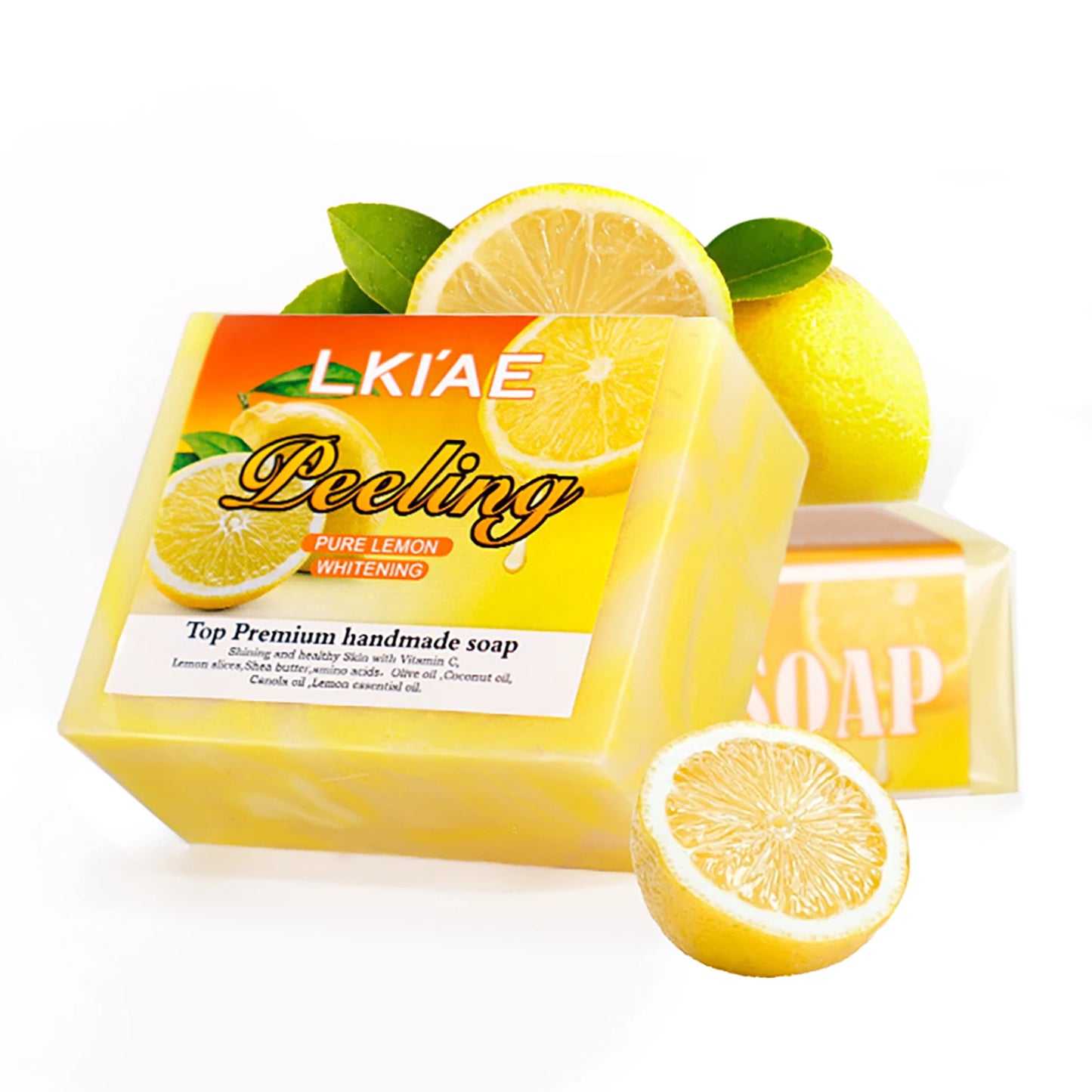 Pure Lemon Whitening Handmade Soap